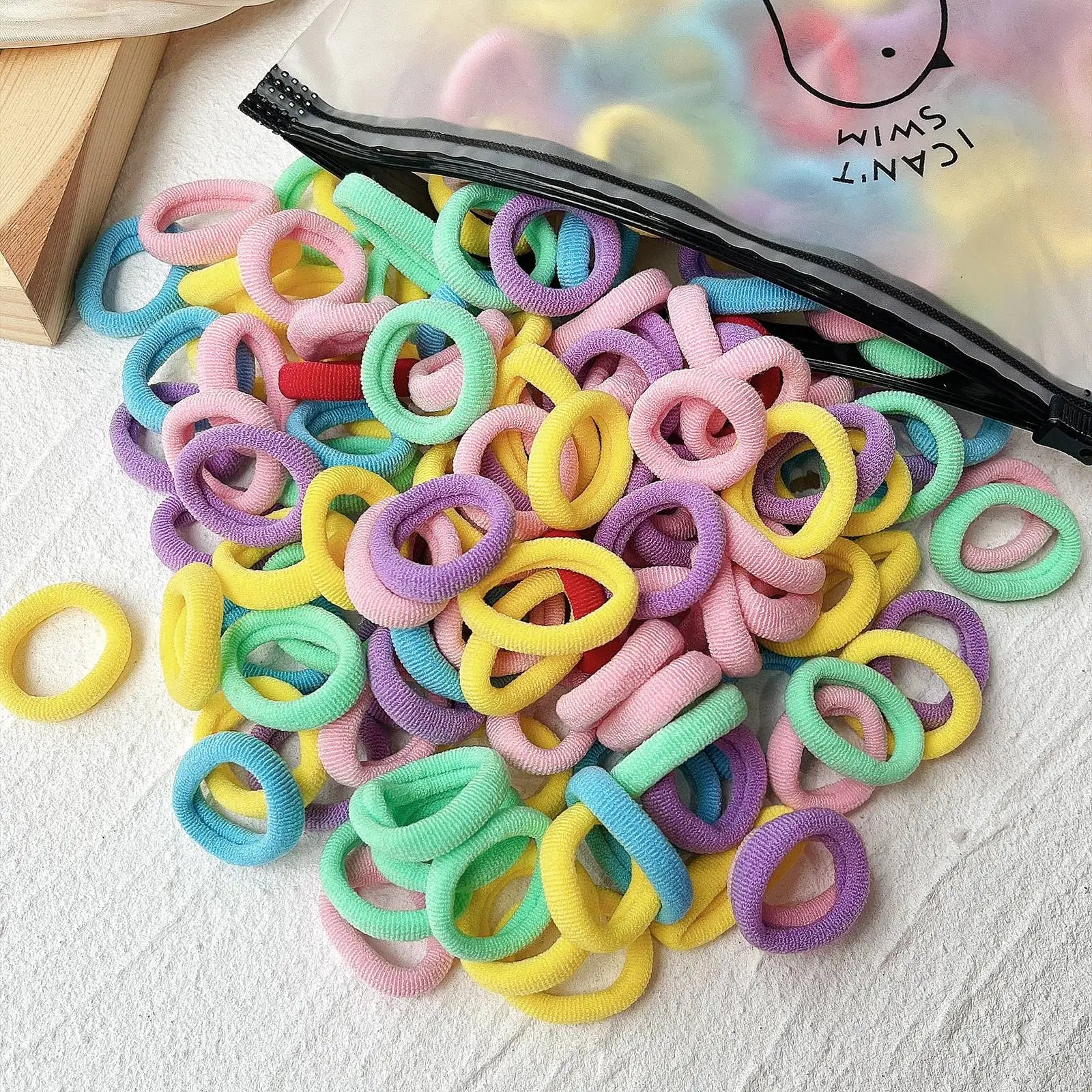 20/50pcs Kids Elastic Hair Bands