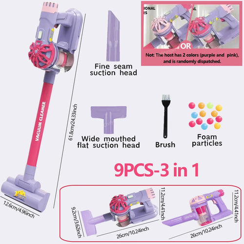 Kids Vacuum Cleaner Toy Set