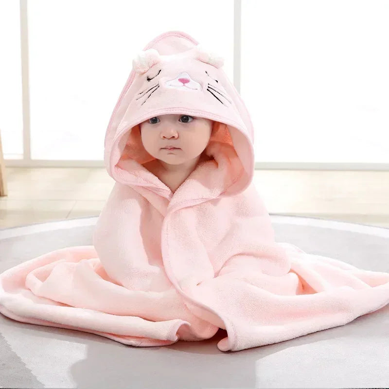 Baby Animal Bath Towel