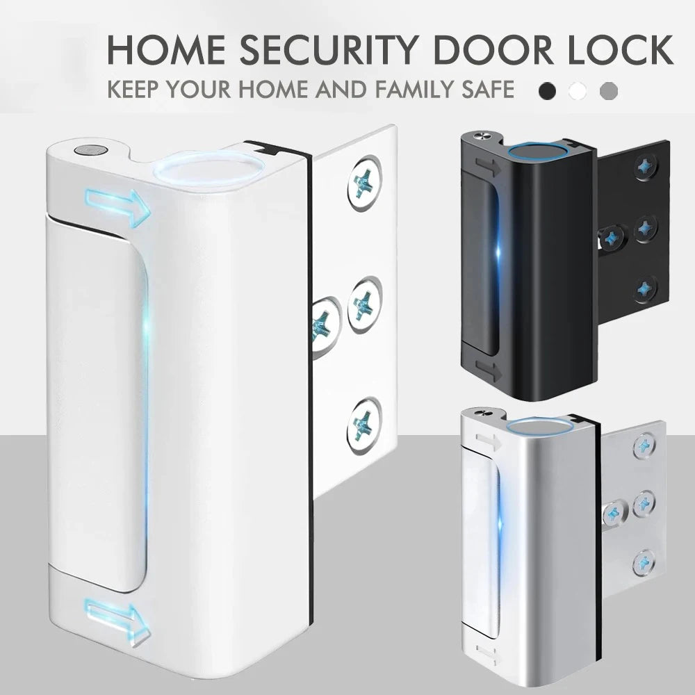 Home Security Door Lock Aluminum Alloy Anti-theft Door Lock