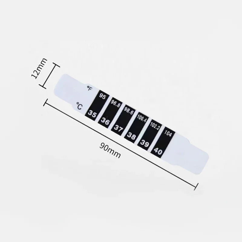 10/20Pcs Forehead Head Strip Thermometer