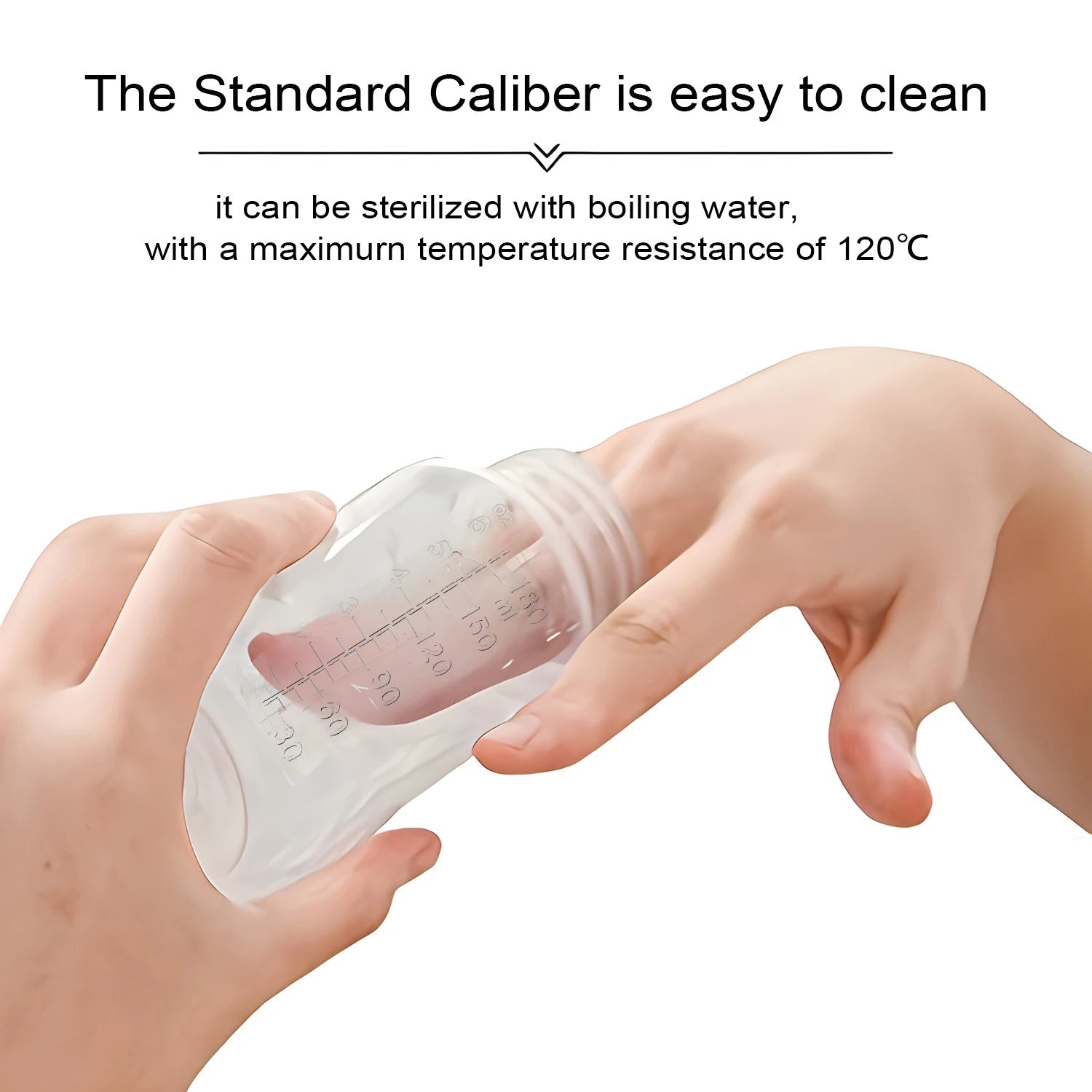 Electric Breast Pump Portable Baby Nipple Bottle 2-IN-1 Smart