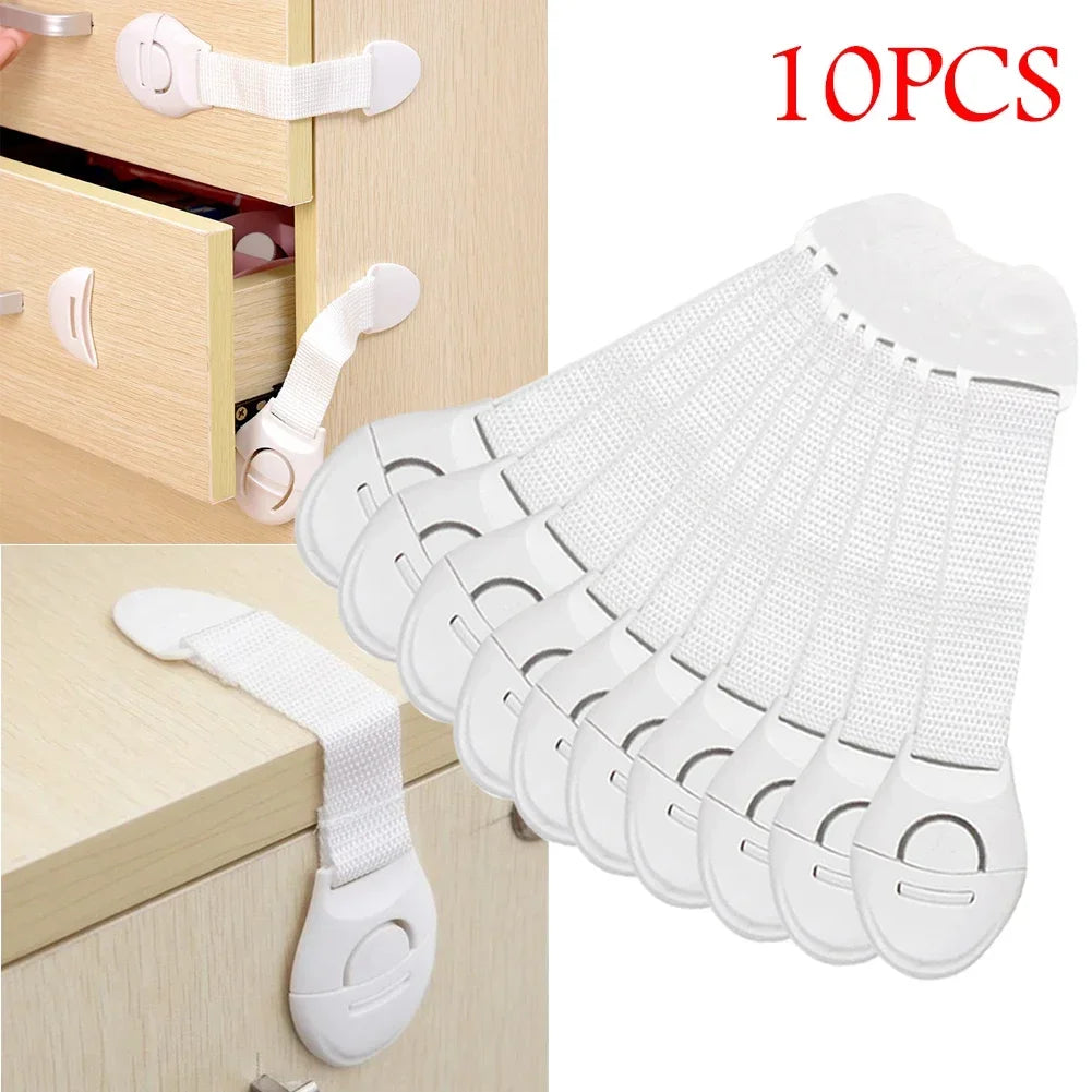 10pcs  Kids Safety Cabinet Lock