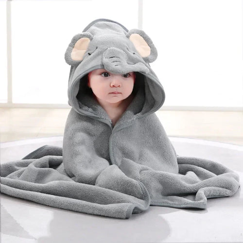 Baby Animal Bath Towel