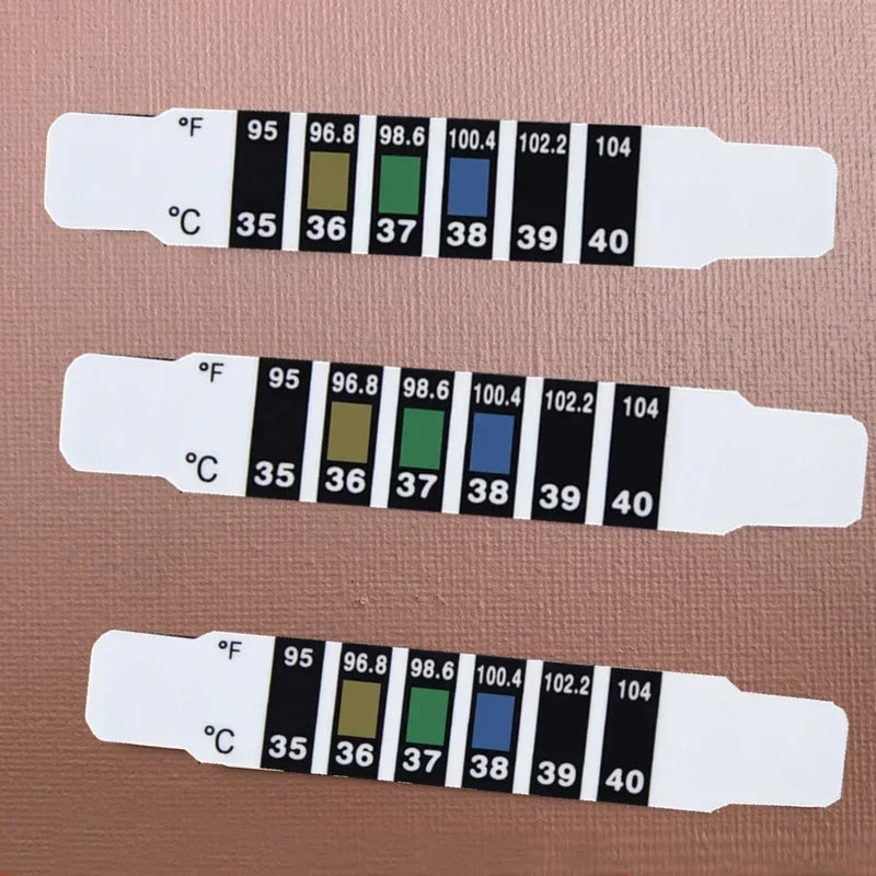 10/20Pcs Forehead Head Strip Thermometer