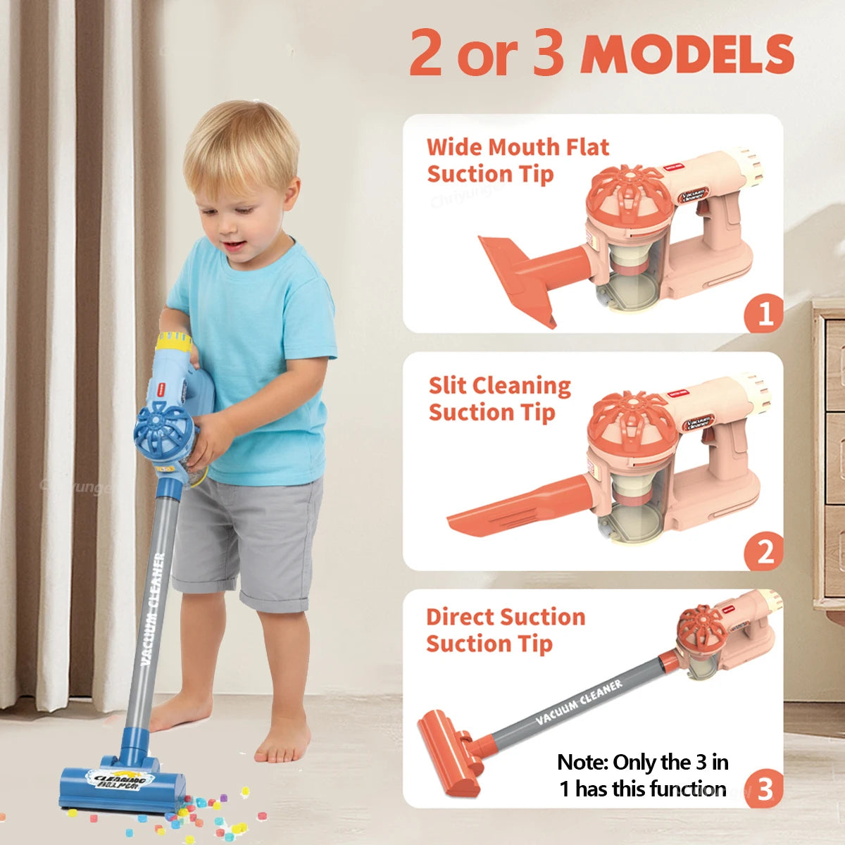 Kids Vacuum Cleaner Toy Set