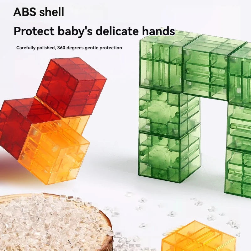 Magnetic Blocks-Build Mine Magnet World Set