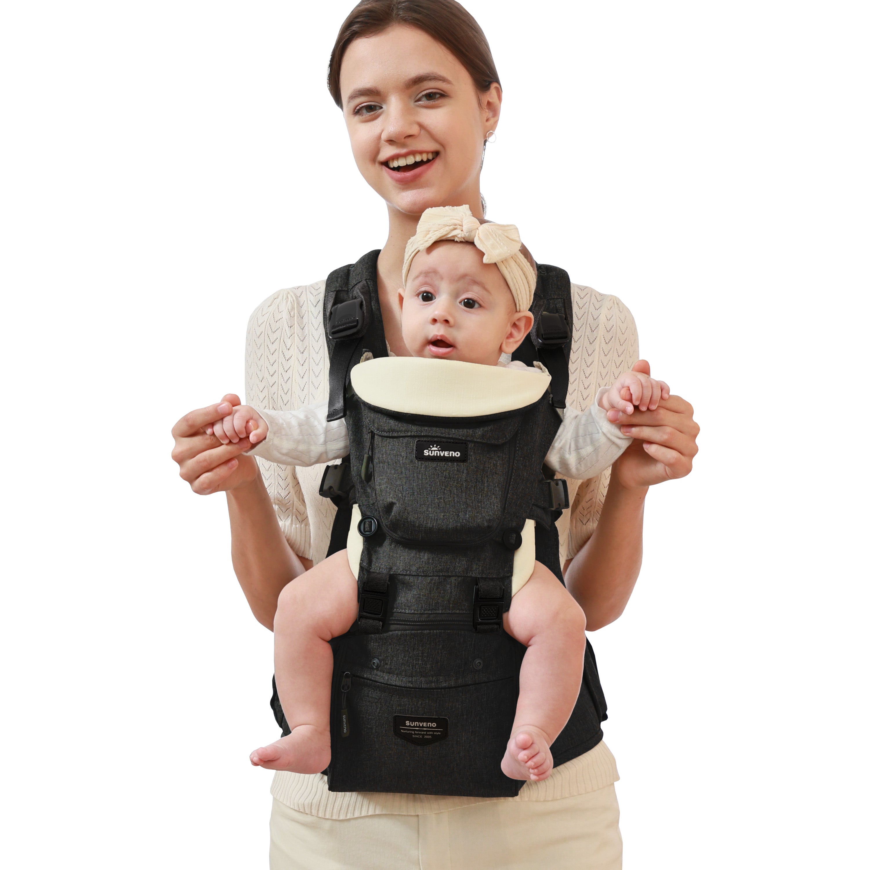 3-in-1 Baby Carrier and Hipseat